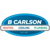 B. Carlson Heating, Air Conditioning & Plumbing Logo
