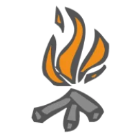Canvas & Campfires Logo