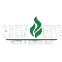 Green Fire Pizza and Sushi Logo