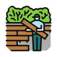 Leeds Decking & Fencing Logo