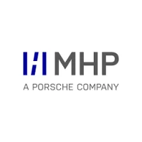 MHP - A Porsche Company Logo