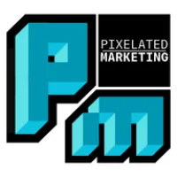 Pixelated Marketing Logo